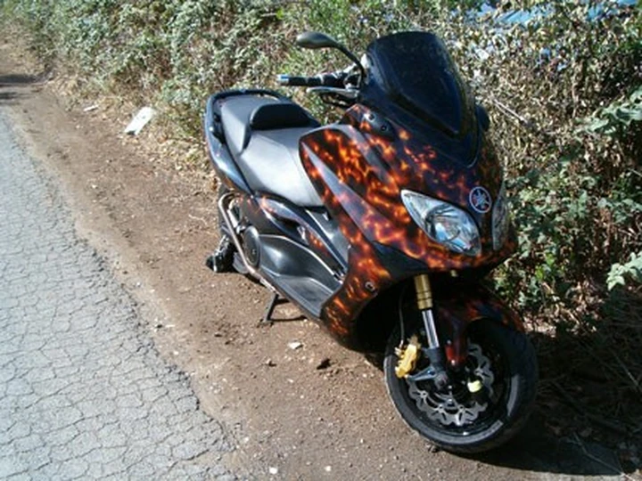 Foto del giorno: la vera moto automatica?