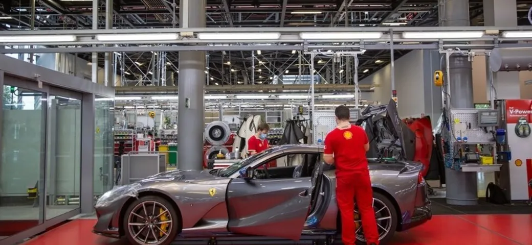 Ferrari: tamponi rapidi per i dipendenti contro il covid 19
