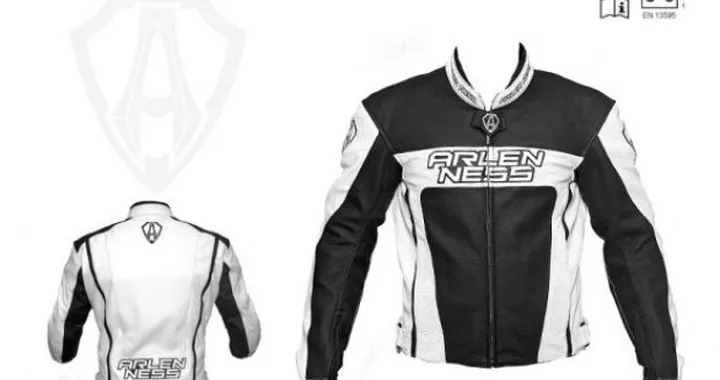 Giacca in pelle traforata Arlen Ness