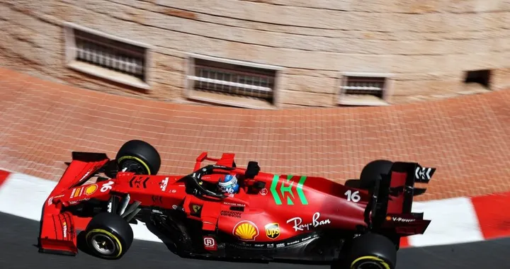 F1 GP di Monaco: pole position col botto per Leclerc