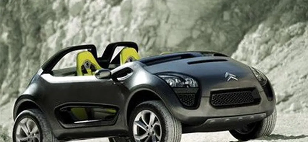 Citroen C-Buggy al salone di Madrid