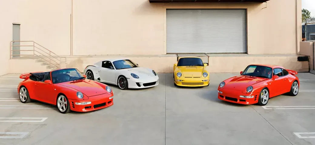 All’asta quattro rari modelli Porsche elaborati da RUF