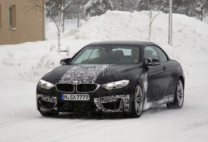 BM4 M4: la Cabrio in nuove foto spia