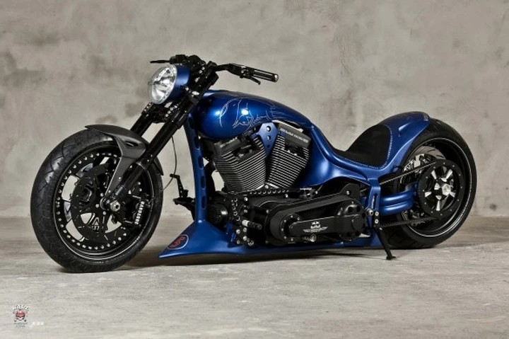 Sebastian Vettel's Hardcore Motorcycle by Marcus Walz