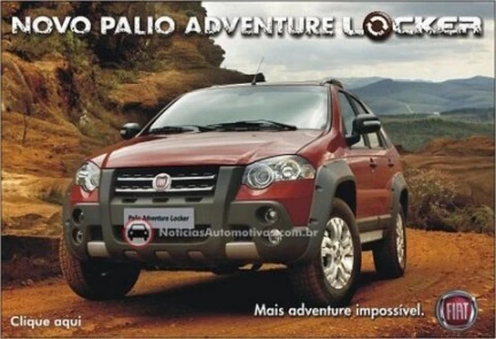 Fiat presenta per il Brasile la Palio Adventure Locker: altro che samba