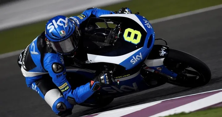Moto3 Qatar: 1° Loi nelle FP2, Bulega 3°