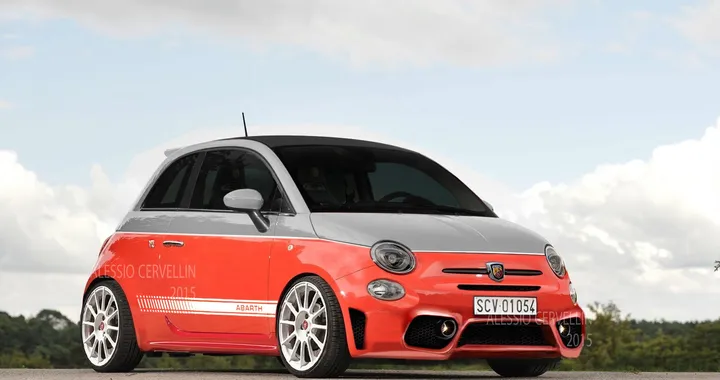 Abarth 500 MY 2016: il render di un nostro lettore