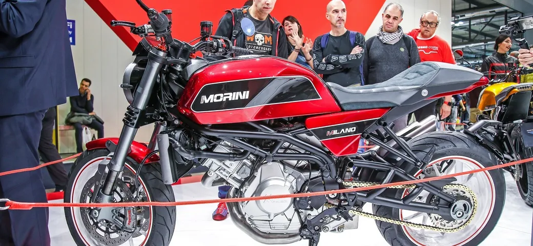 Moto Morini Milano, classica ispirata all'iconica 3½