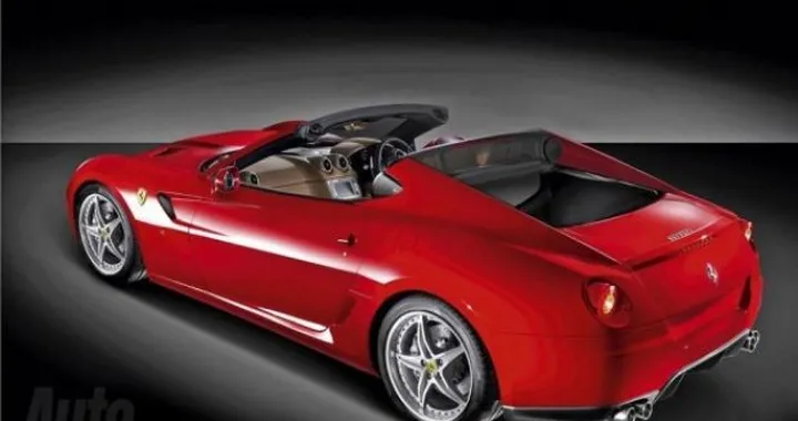 Ferrari 599 GTB: prima ricostruzione grafica della Spider