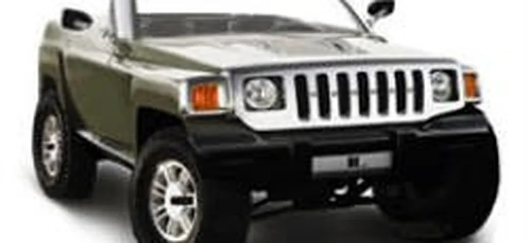 Hummer H4 al Salone di Detroit