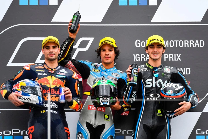 Moto2 Germania: Morbidelli vince ancora!