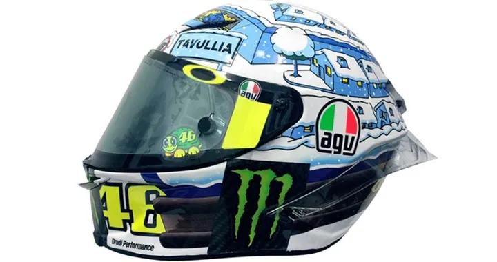 AGV Pista GP R Winter Test Valentino Rossi