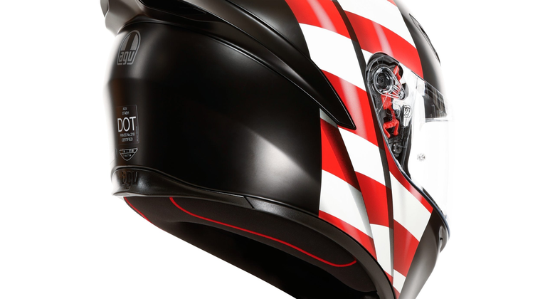 Adesivo Casco Da Moto Línea Della Bandiera Italiana - Foto 8