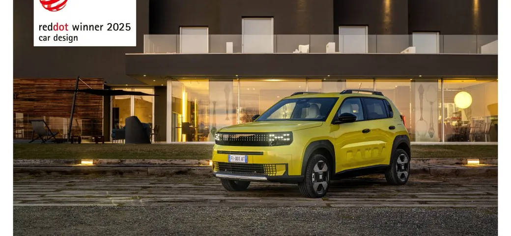 Fiat Grande Panda, nuovo prestigioso premio grazie al design