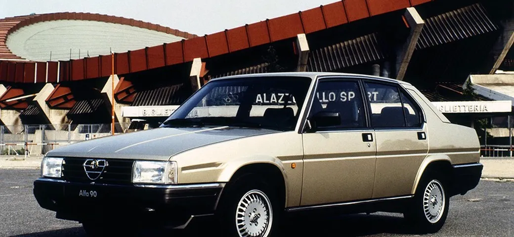 Alfa Romeo, Alfa 90: ammiraglia incompresa del Biscione