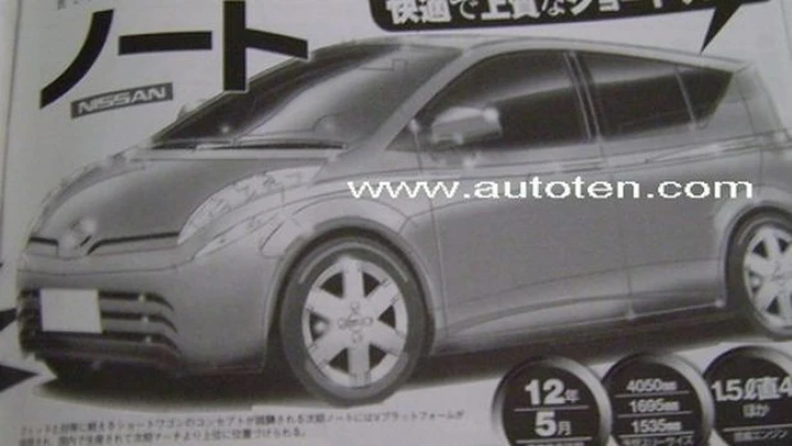 Nissan Note: debutterà nel 2012 sulla piattaforma della nuova Micra