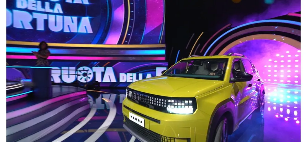Fiat Grande Panda è il primo premio de La Ruota della Fortuna