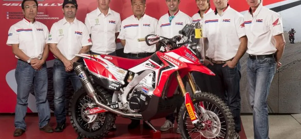 Presentato al Mugello il Rally Team HRC per la Dakar 2014