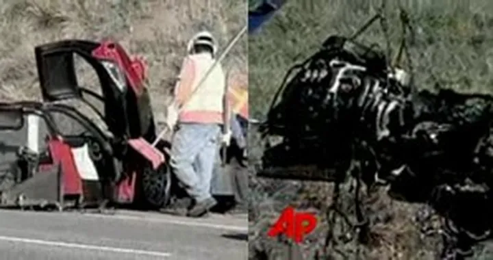 Un altra Ferrari Enzo distrutta