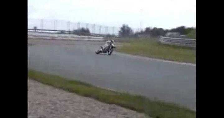 Come si "spazzola" il Sachsenring