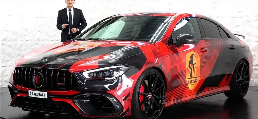 Mercedes CLA AMG 45 S, quella di CarCraft vale più di una Ferrari