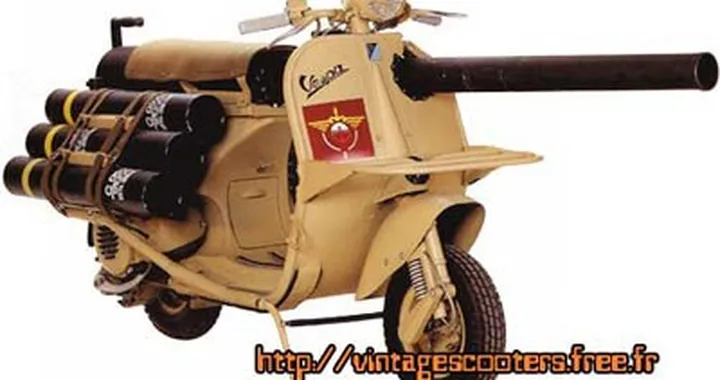 Vespa 150 A.C.M.A. T.A.P. (Troupes Aéro Portées)