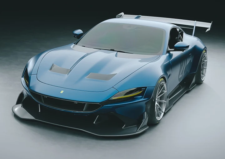Ferrari Roma XX: l'ipotesi di stile è intrigante