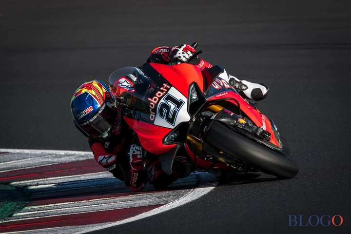 SBK: Rinaldi miglior tempo nel test di Misano