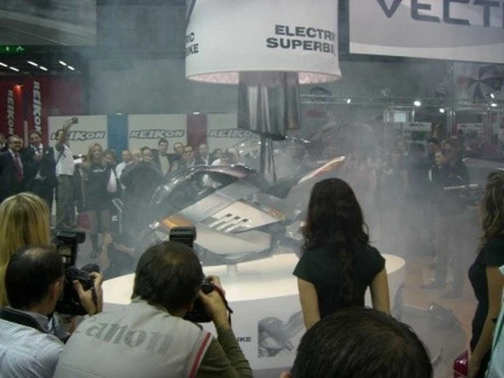 Eicma 2007: Vectrix Superbike Elettrica