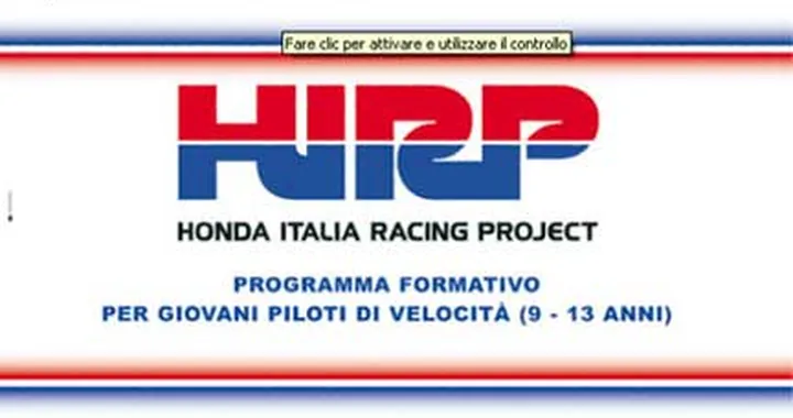 Ultimo giorno per iscriversi al Honda Italia Racing Project!