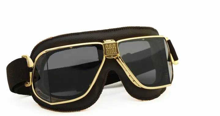 Occhiali da moto Nannini Custom: vintage contemporaneo