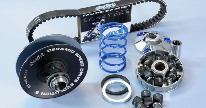 Polini: Puleggia Ceramic Speed Drive Evolution 3 e nuove cinghie trasmissione