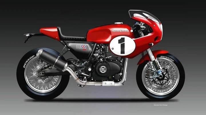 Royal Enfield Clubracer 400 R Concept by Obiboi