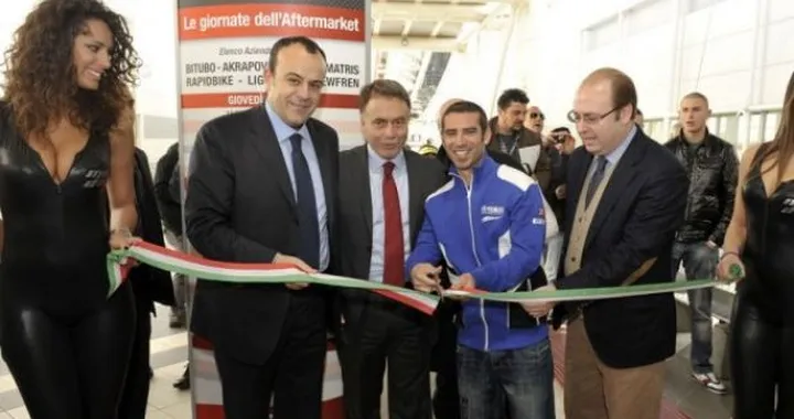 Marco Melandri ha inaugurato il MotoDays di Roma