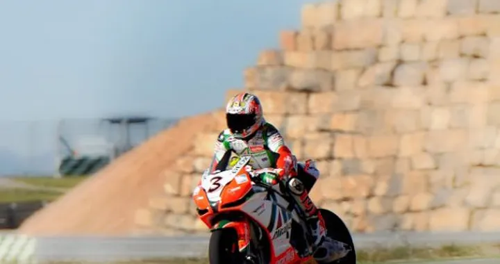 WSBK Test: Max Biaggi il più veloce nella secoda giornata di test ad Aragon. Scassa il più veloce nella Supersport