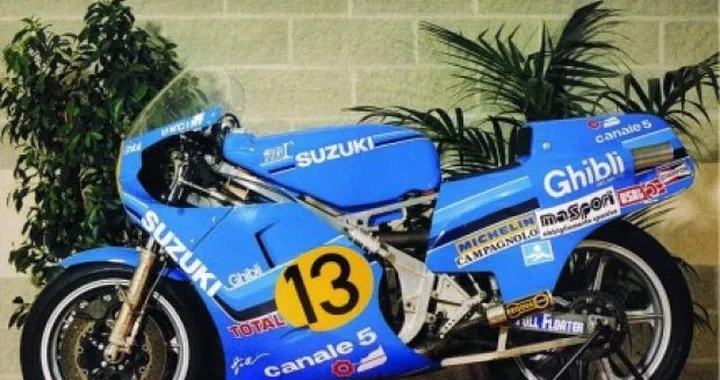 La Suzuki XR40 500 campione del mondo con Franco Uncini venduta all'asta