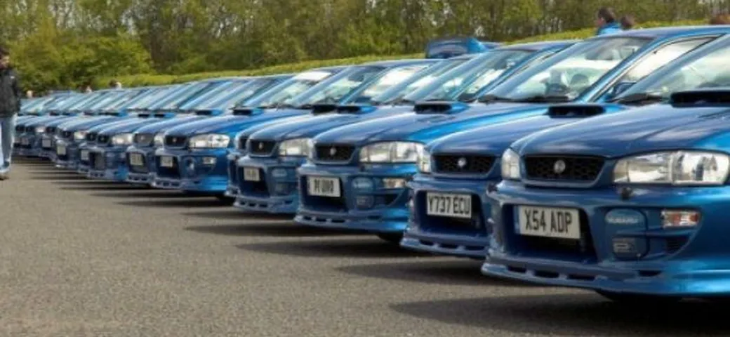 Subaru Impreza P1: un raduno per celebrare il decennale