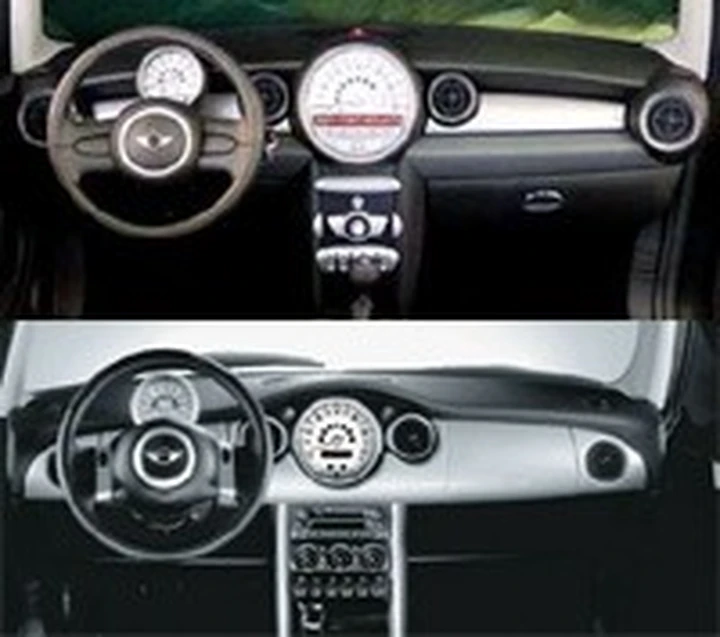 Nuova Mini: la plancia