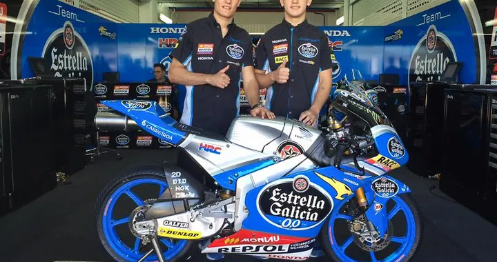 Moto3: Aron Canet con Estrella Galicia nel 2016