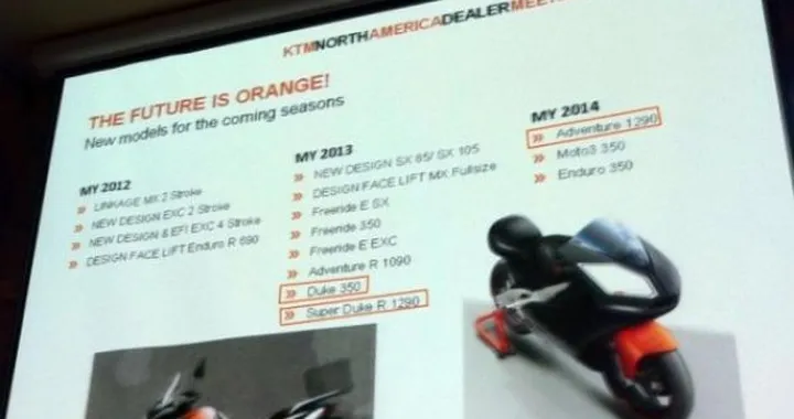 Piano industriale KTM: Super Duke e Adventure 1290 nel 2014