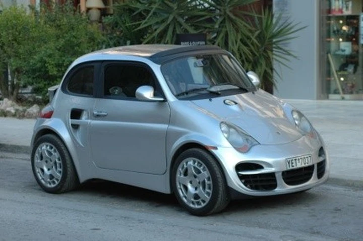 Fiat 500 tunizzata Porsche