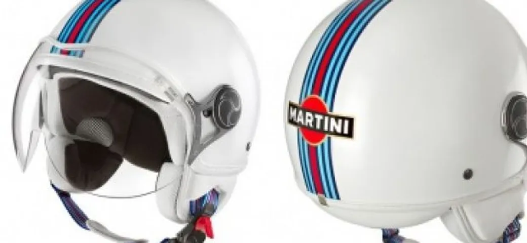 Nuovo casco jet Martini Racing by Newmax