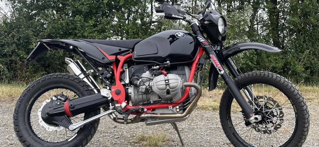 SWT 174: la BMW R80R trasformata in un’enduro da sogno