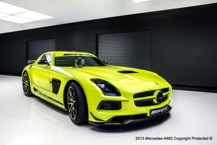 SLS AMG Coupé Black Series: l'esemplare unico è firmato AMG Performance Studio