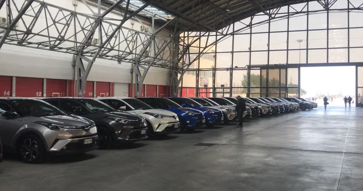 Toyota C-HR: raduno da Guinness ad Adria