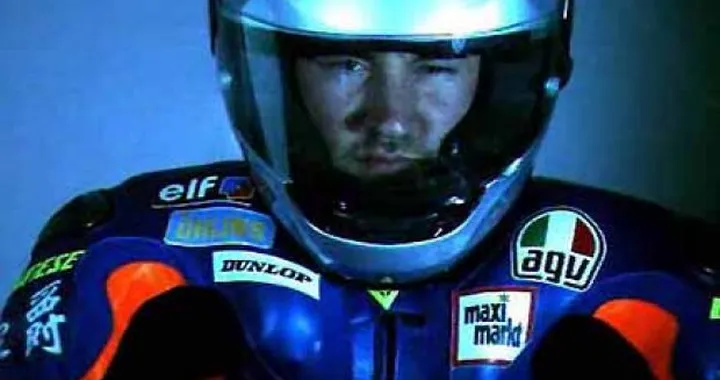 Rossi in pista con l'ultimo air-bag Danese