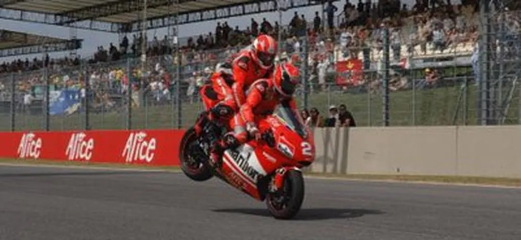 In pista dietro a Mamola