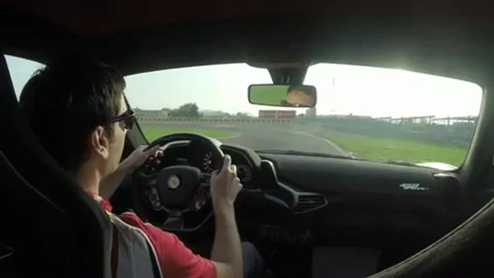 Ferrari 458 Speciale Test Drive Fiorano
