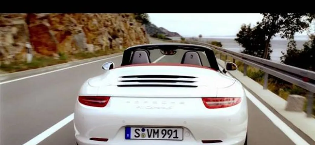 Porsche: nuovo video della 911 Cabriolet