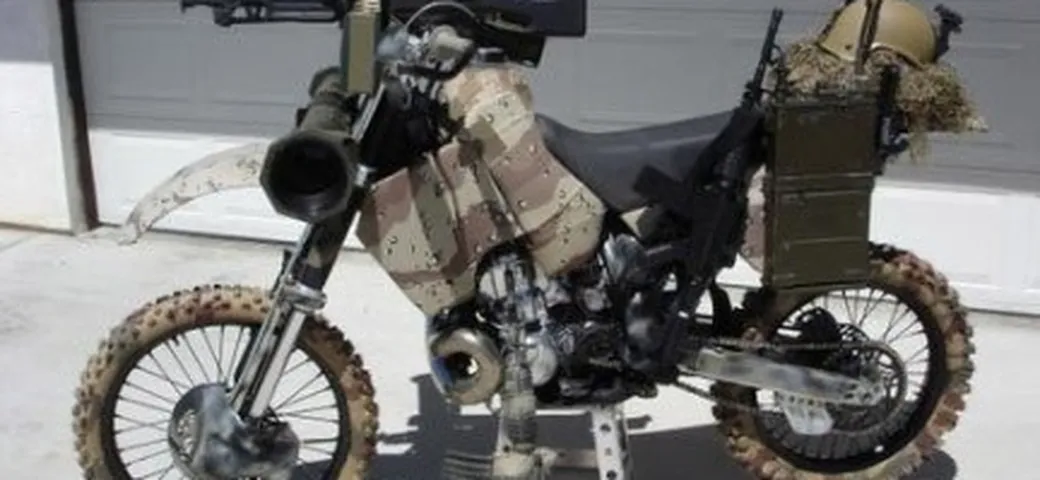 Custom Desert Patrol Bike